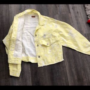 Small Pol Yellow Denim Jacket